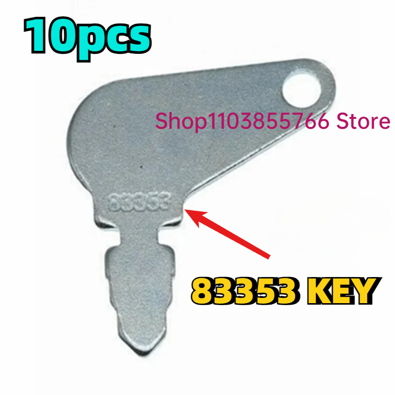 Heavy Equipment Key Set - Kubota 건설 점화/중장비 키 세트용 10PCS
