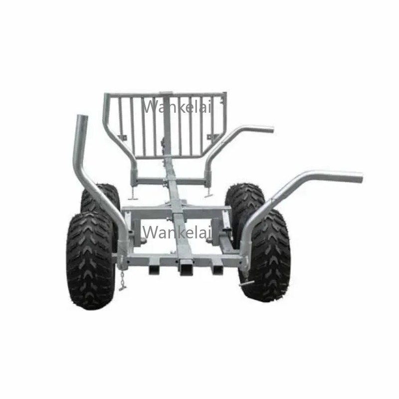 Heavy Equipment Transport - ATV 임업 트레일러 목재 운반 트레일러
