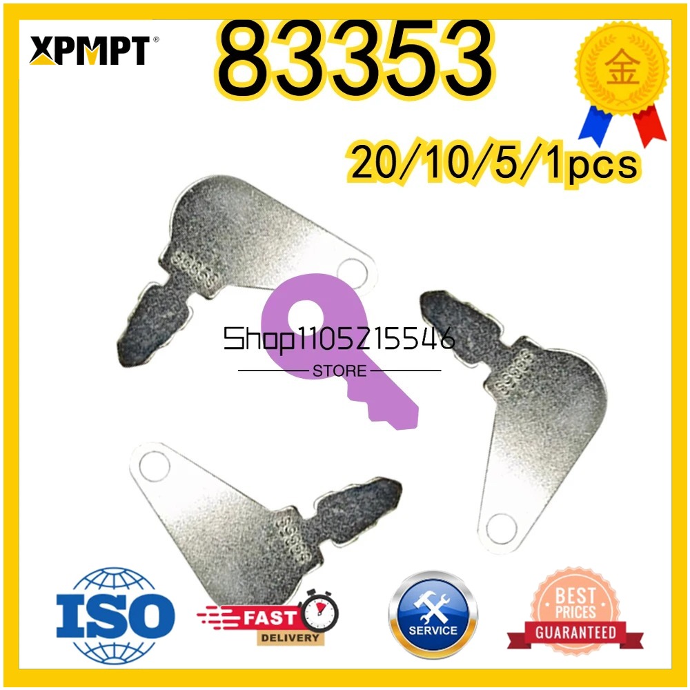 Heavy Equipment Key Set - 20/10/5/1개 새 제품 83353 쿠보타 건설용