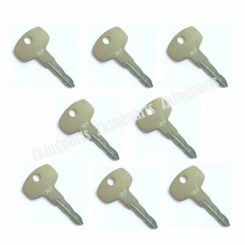 Heavy Equipment Construction - 8개입 건설 중장비 점화 키 KEY00-000X7