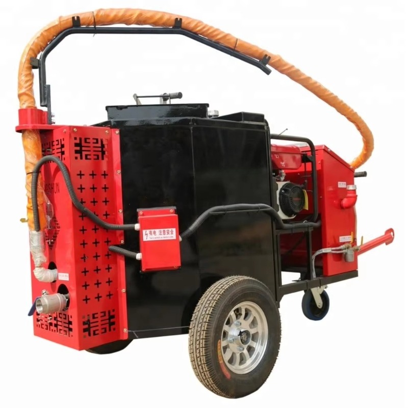 Road Crack Sealing Machine - 대용량 접착제 탱크가 장착된 긴 기간