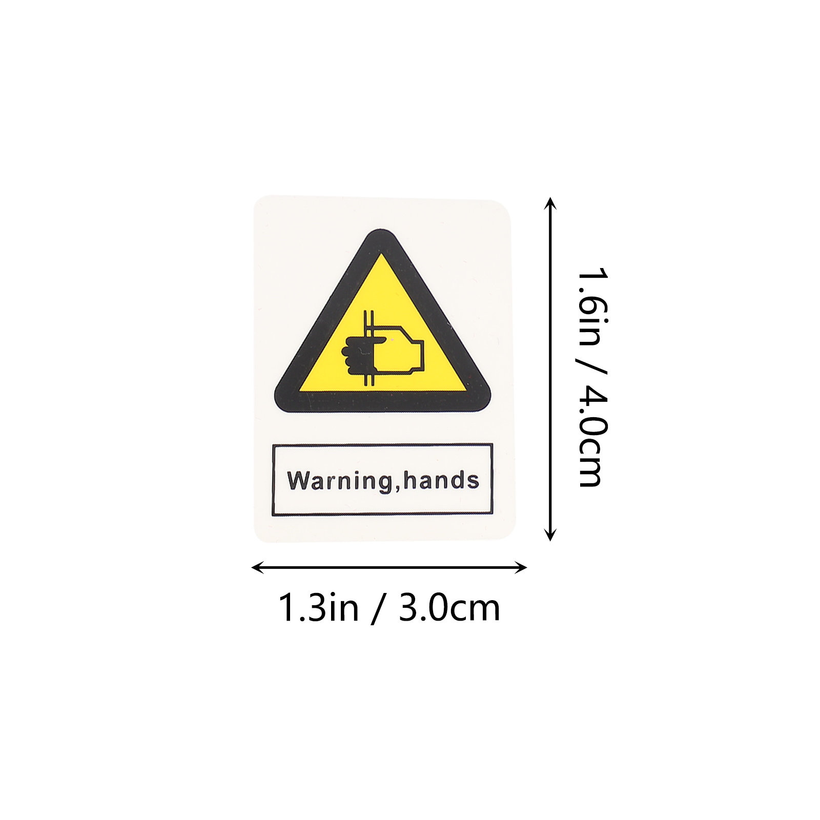 10개입 경고 손 끼임 방지 스티커, 고강도 PVC 안 - Heavy Equipment Warning Sign 리뷰 및 가격
