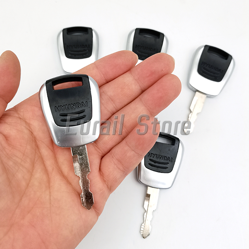 현대 굴삭기 중장비 점화 키용 5pcs 키 - 새로운  - Heavy Equipment Hyundai 리뷰 및 가격