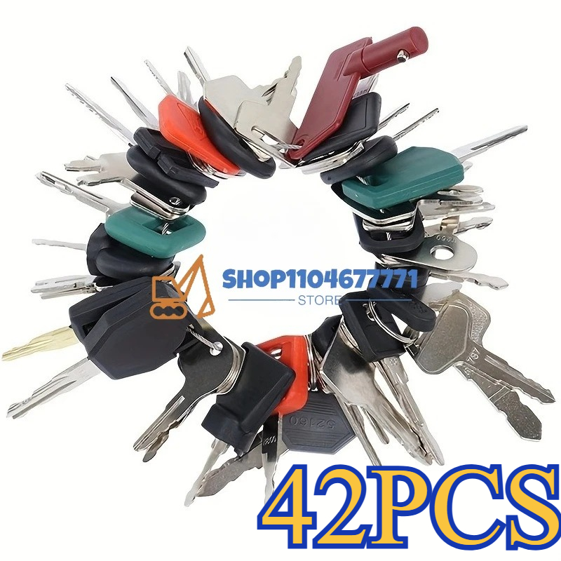 42개 중장비 키 세트 (코벨코, 타케우치 8H-530 - Heavy Equipment Key Set 리뷰 및 가격