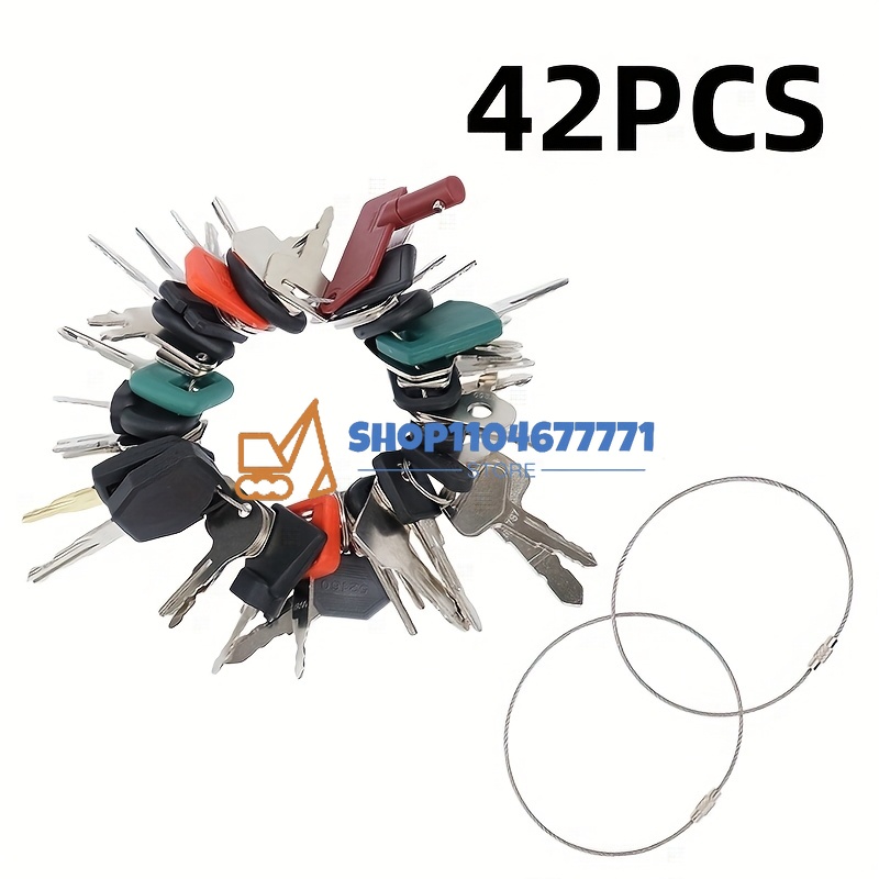42개 중장비 키 세트 (코벨코, 타케우치 8H-530 - Heavy Equipment Key Set 리뷰 및 가격