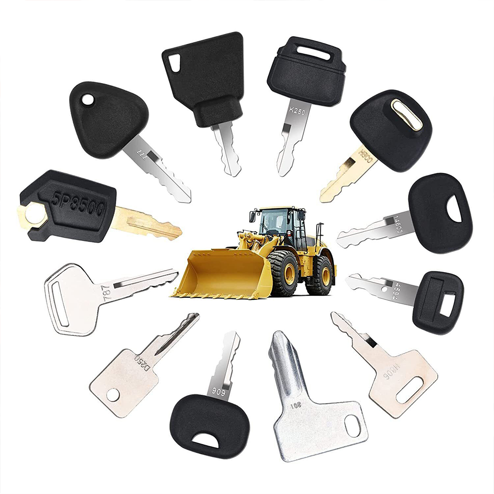 12Pcs 중장비 건설 점화 키 세트 농업용 기계 키  - Heavy Equipment Key Set 리뷰 및 가격