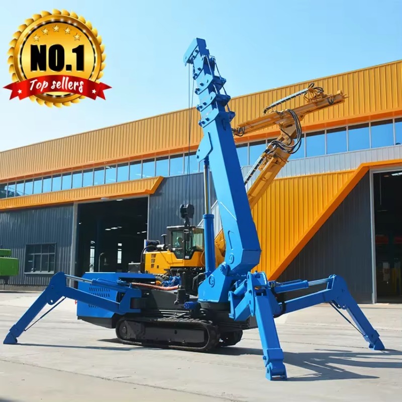 8T 유압식 스파이더 크레인 중장비 미니 크롤러 크레인 - Heavy Equipment Construction 리뷰 및 가격