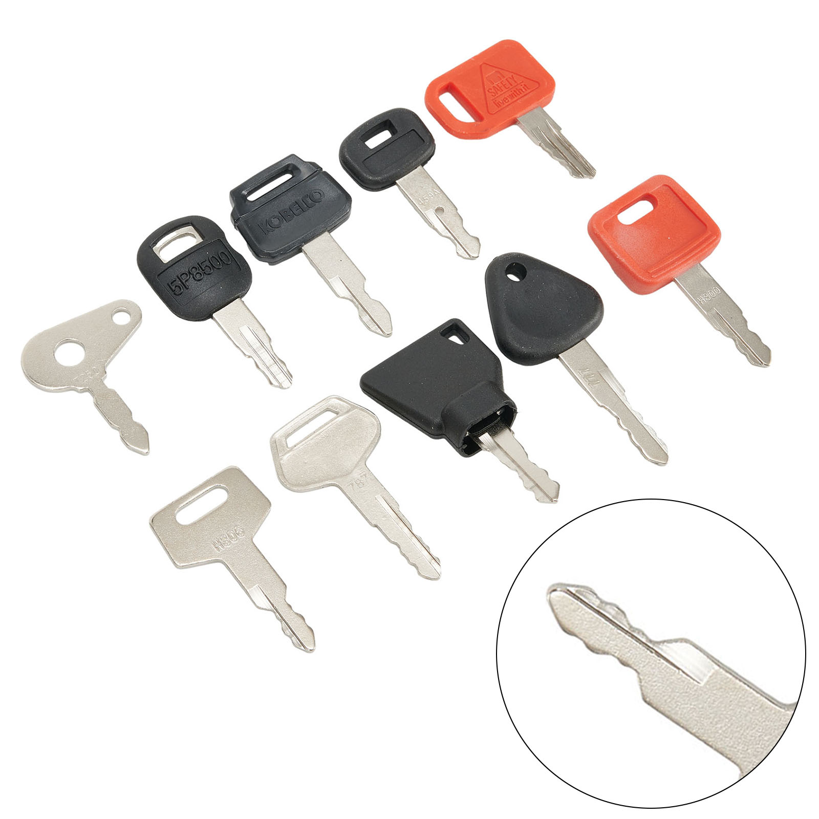대부분의 굴삭기 트랙터 중기계용 마스터 키 점화 세트, - Heavy Equipment Key Set 리뷰 및 가격